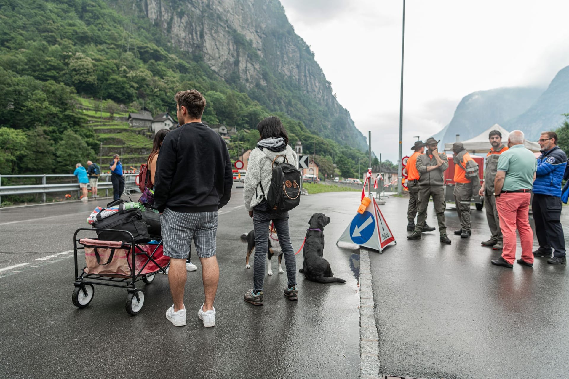 Unwetter in der Schweiz