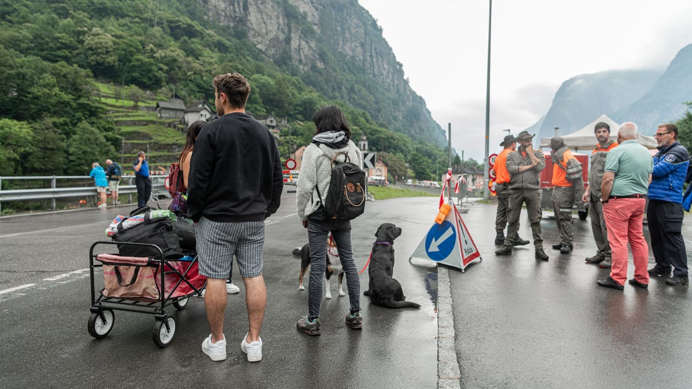 Unwetter in der Schweiz