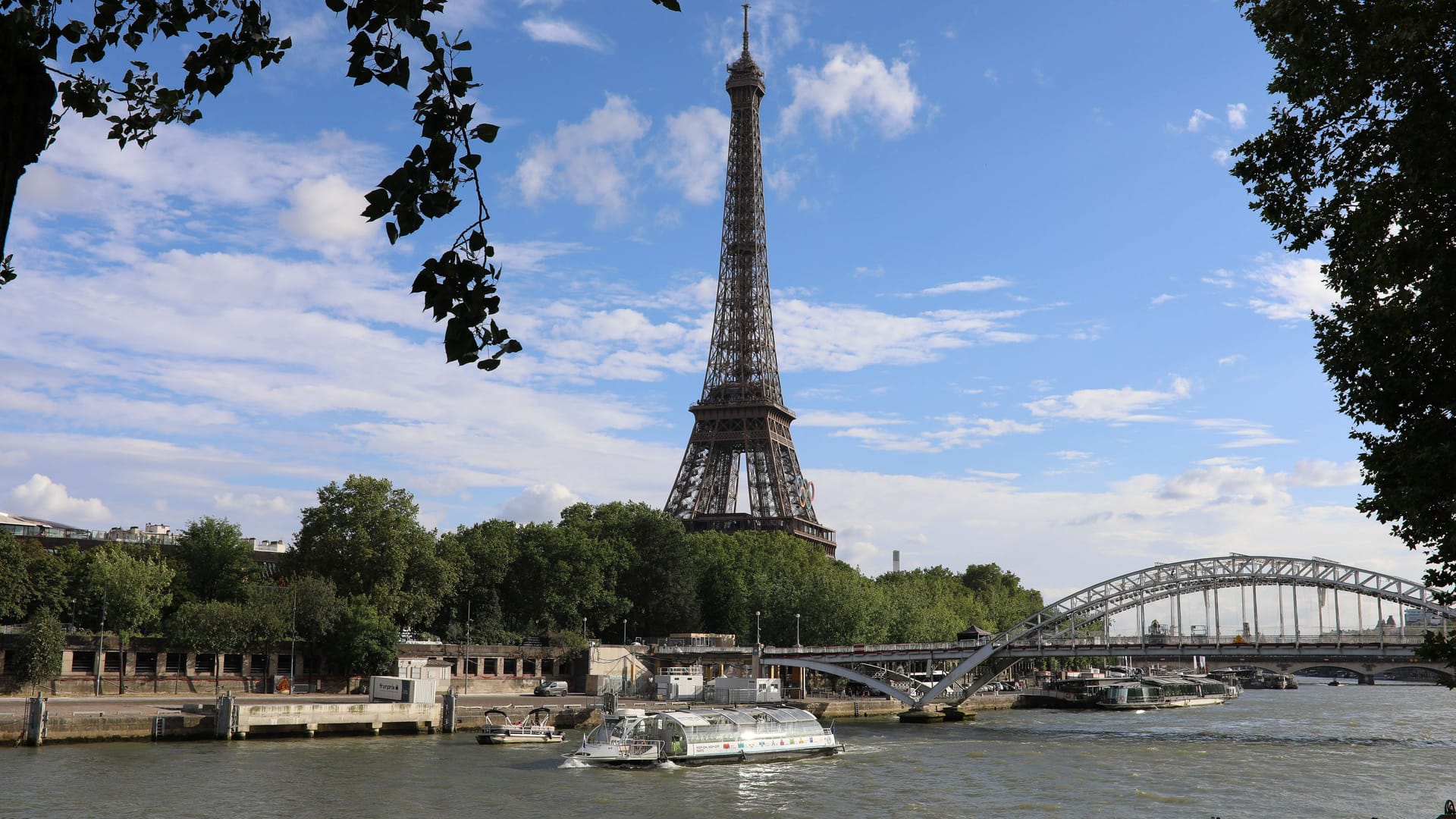 Die Seine in Paris: Sie könnte für die Olympischen Spiele noch zum Problem werden.