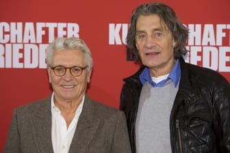 Henry Hübchen (l.) und Winfried Glatzeder: Zwischen den Filmstars herrschte lange Funkstille.