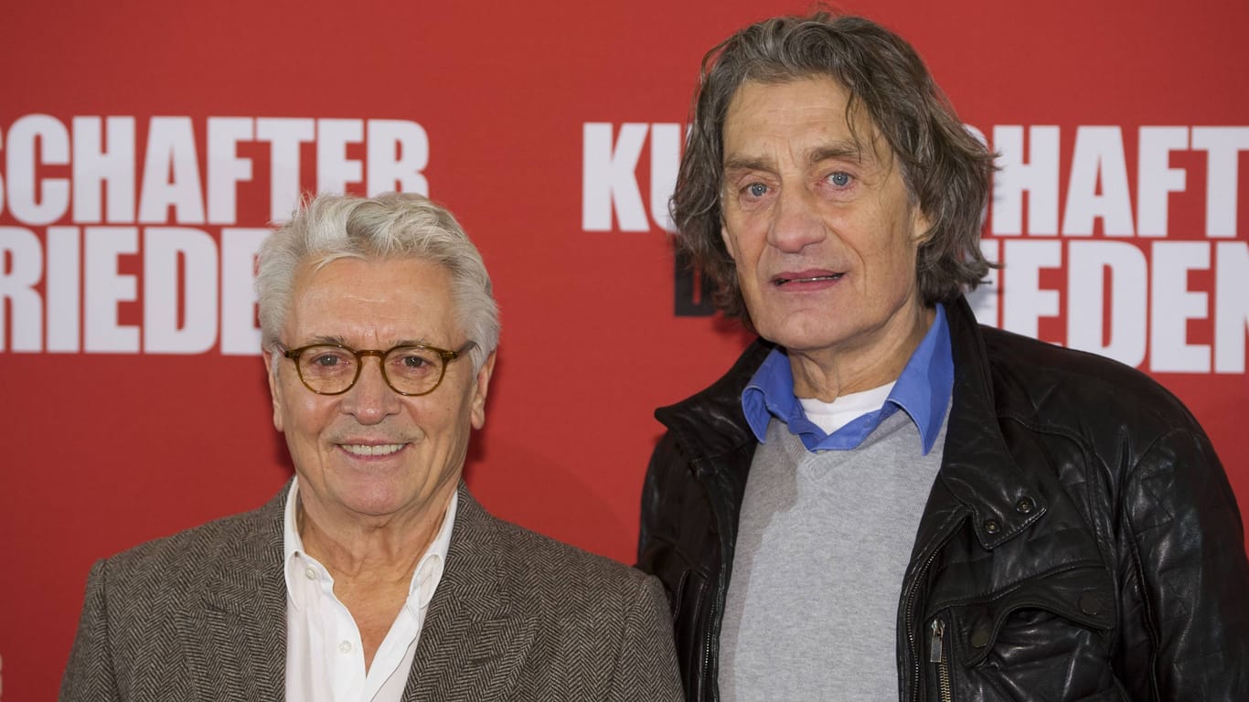 Henry Hübchen (l.) und Winfried Glatzeder: Zwischen den Filmstars herrschte lange Funkstille.