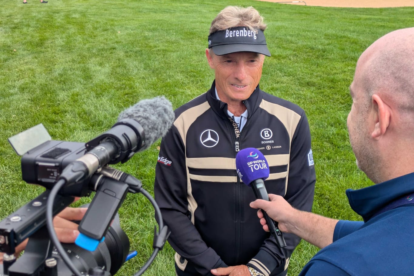 Letzter Auftritt bei einem Turnier auf deutschem Boden als Profi: Golf-Legende Bernhard Langer auf der Anlage des Golfclubs Eichenried.