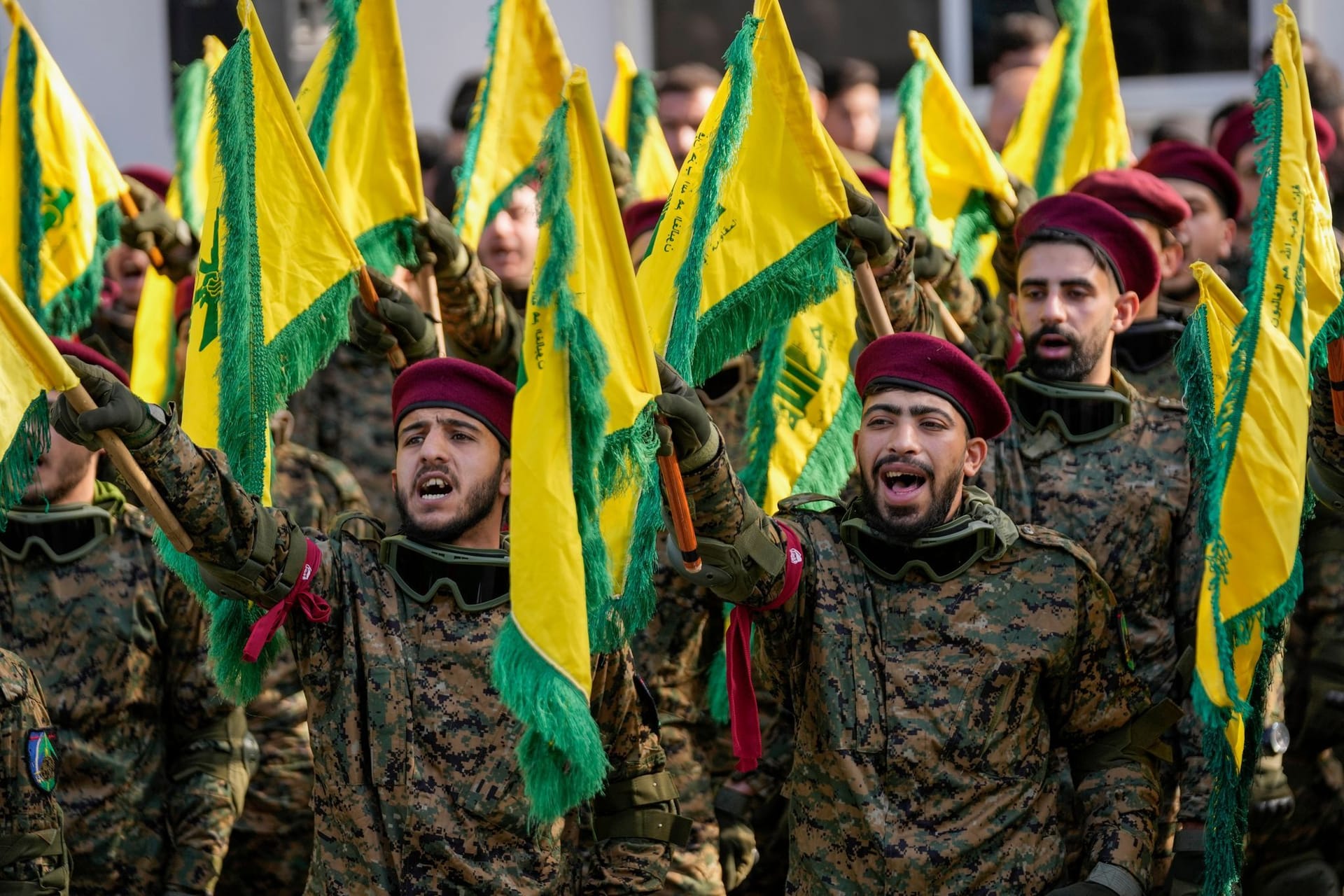 Hisbollah-Kämpfer im Libanon
