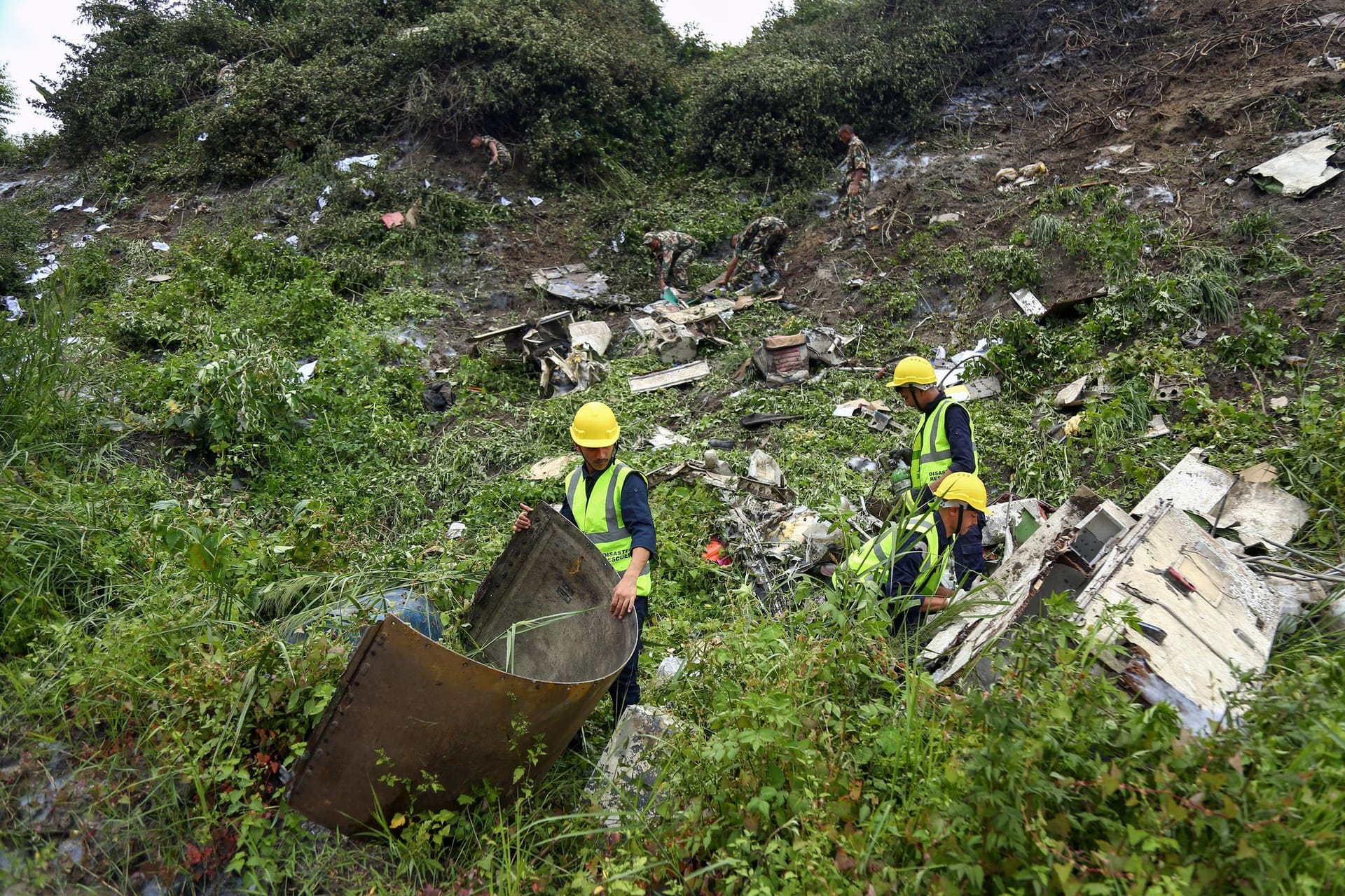 Flugzeugunglück in Nepal