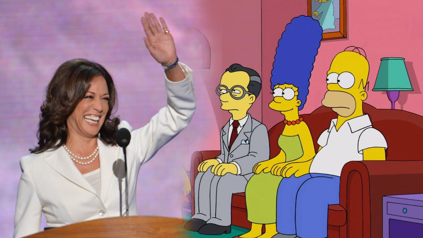 Kamala Harris und "Die Simpsons": Eine Folge von 2000 sorgt aktuell für Aufsehen.