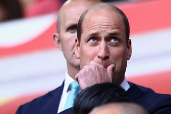 Prinz William: Der Royal besuchte zuletzt das EM-Viertelfinale.