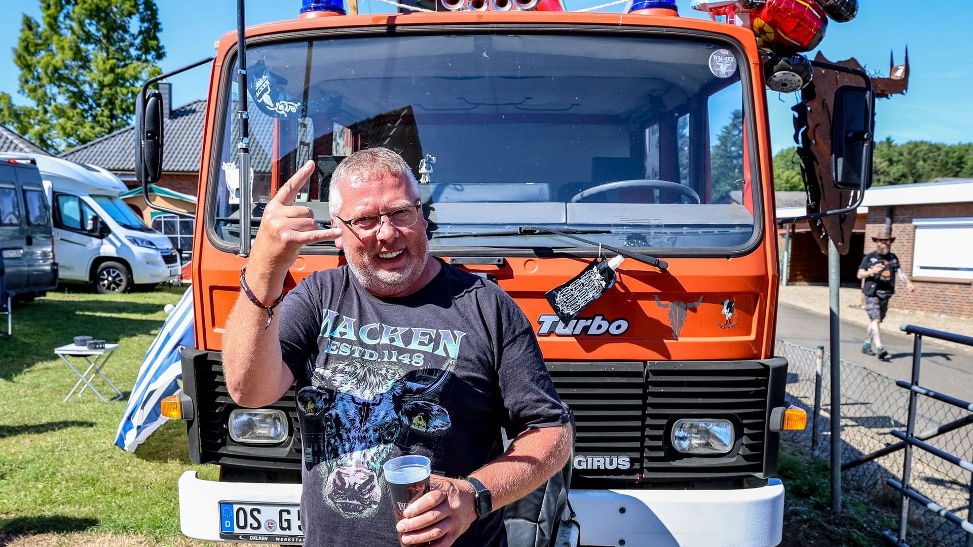 Wacken bereitet sich auf das Festival vor