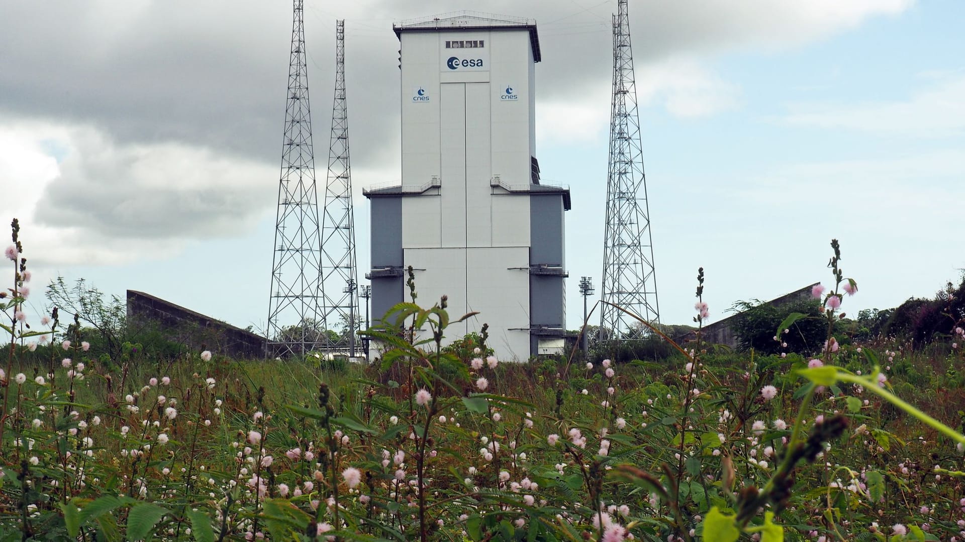 Europäischer Weltraumbahnhof in Kourou