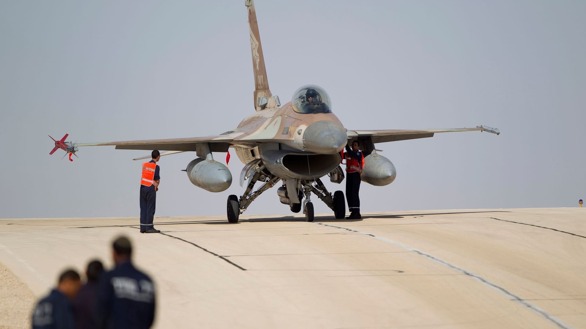 Israelischer F-16 Kampfjet