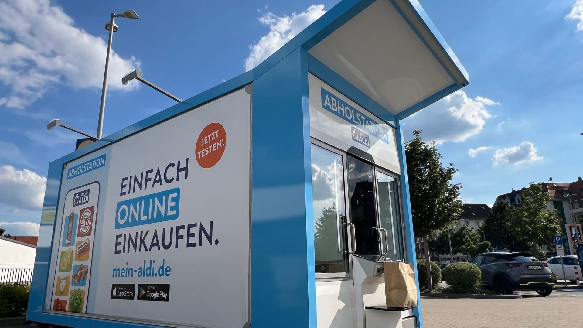 Abholautomat von Aldi Süd