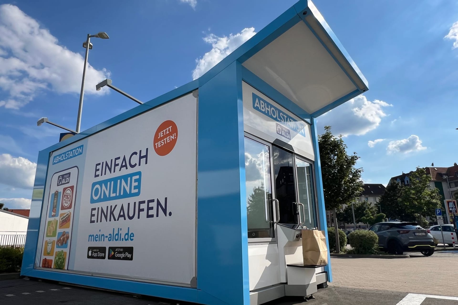 Abholautomat von Aldi Süd