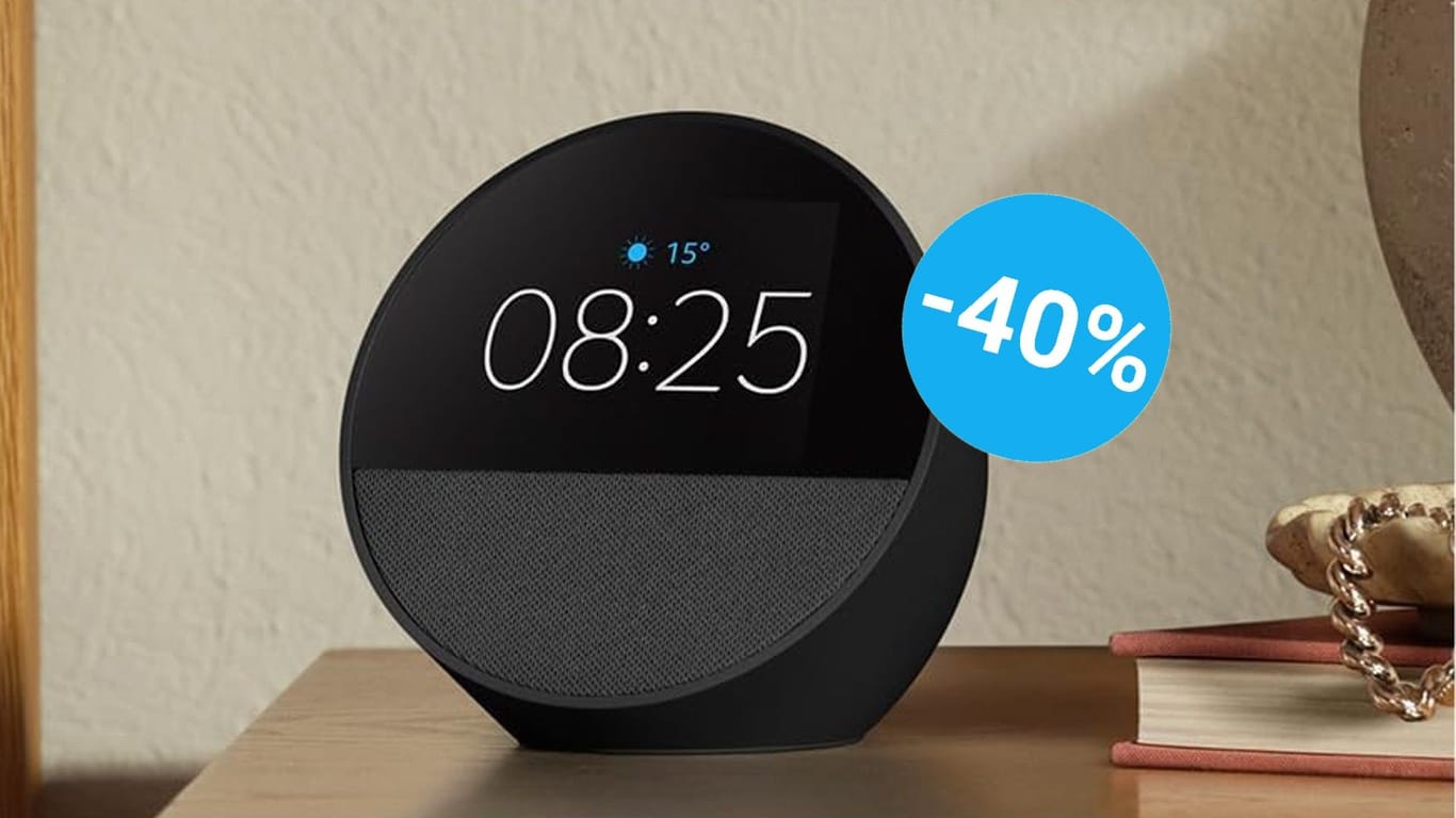 Der neu veröffentlichte Echo Spot von Amazon ist heute um über 40 Prozent günstiger.