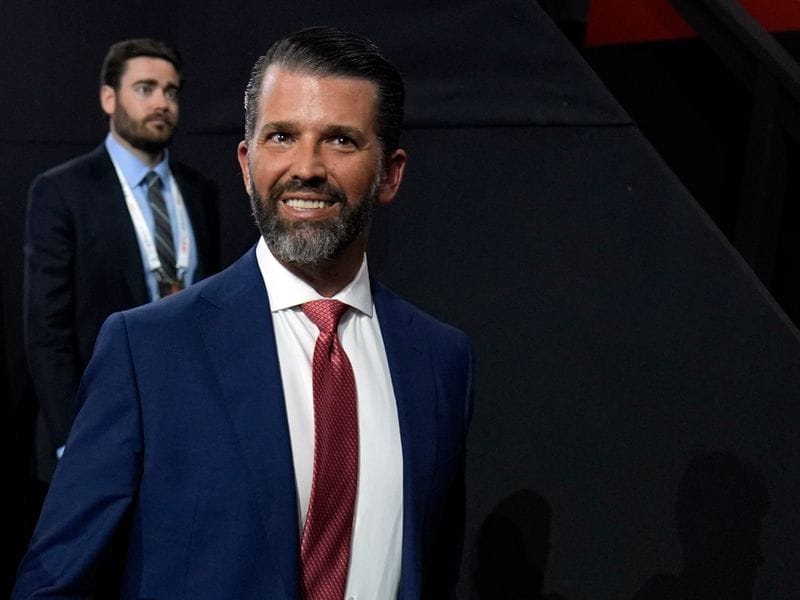 Donald Trump Jr. unterstützt seinen Vater im Wahlkampf um die US-Präsidentschaft.