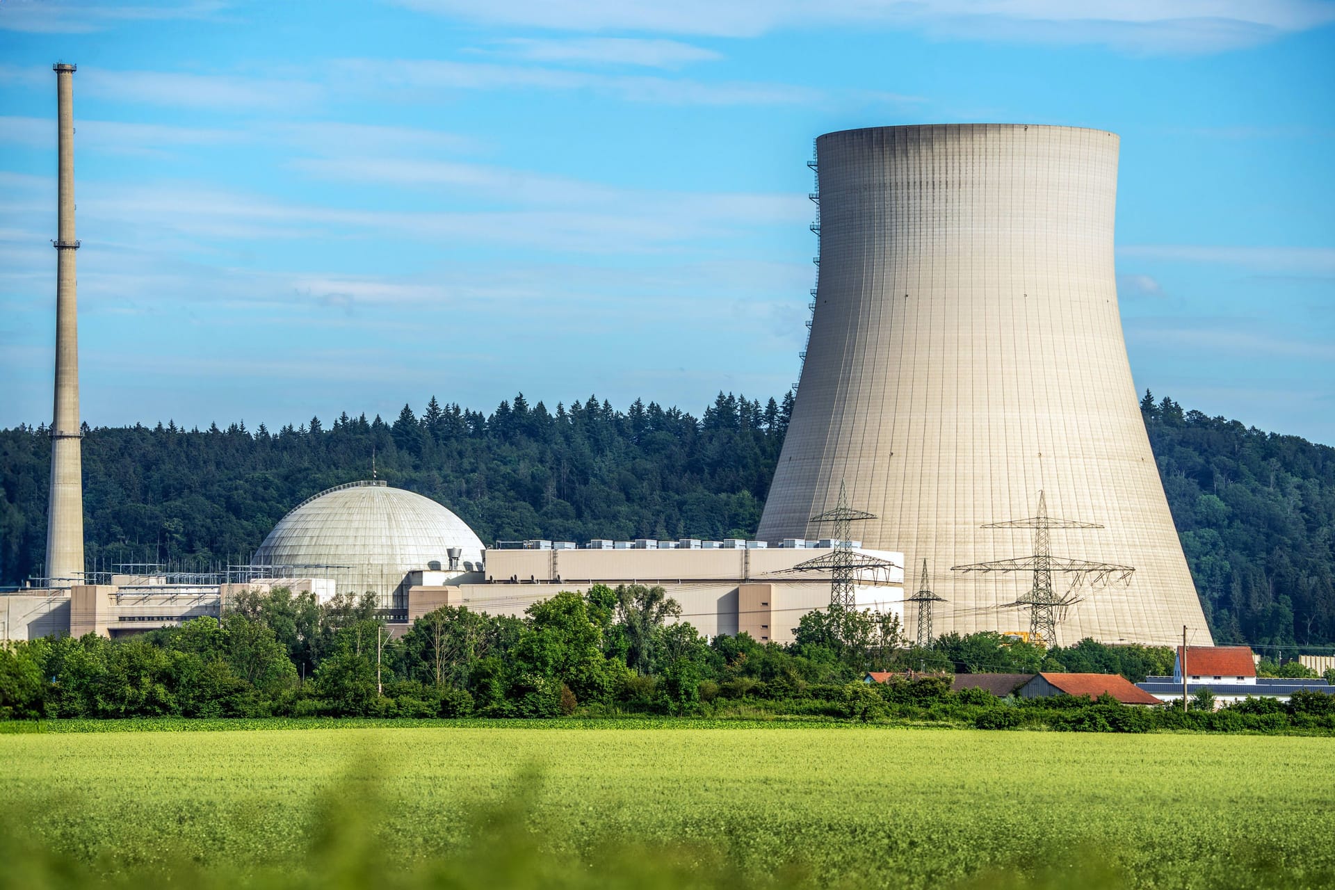 Das Kernkraftwerk Isar 2 wurde im April 2023 abgeschaltet.