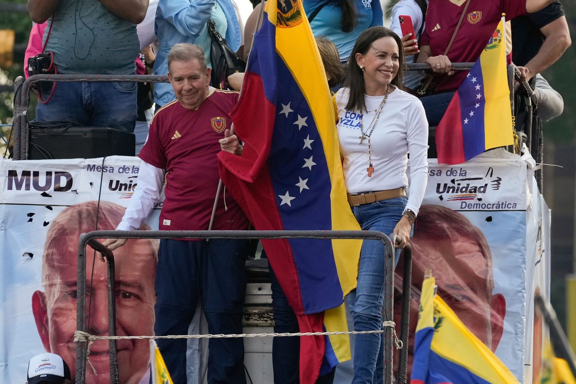 Wahlkampfauftakt für Präsidentenwahl in Venezuela