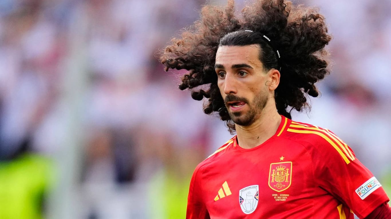 Marc Cucurella: Nach seinem Handspiel ist er in Deutschland höchst unbeliebt.