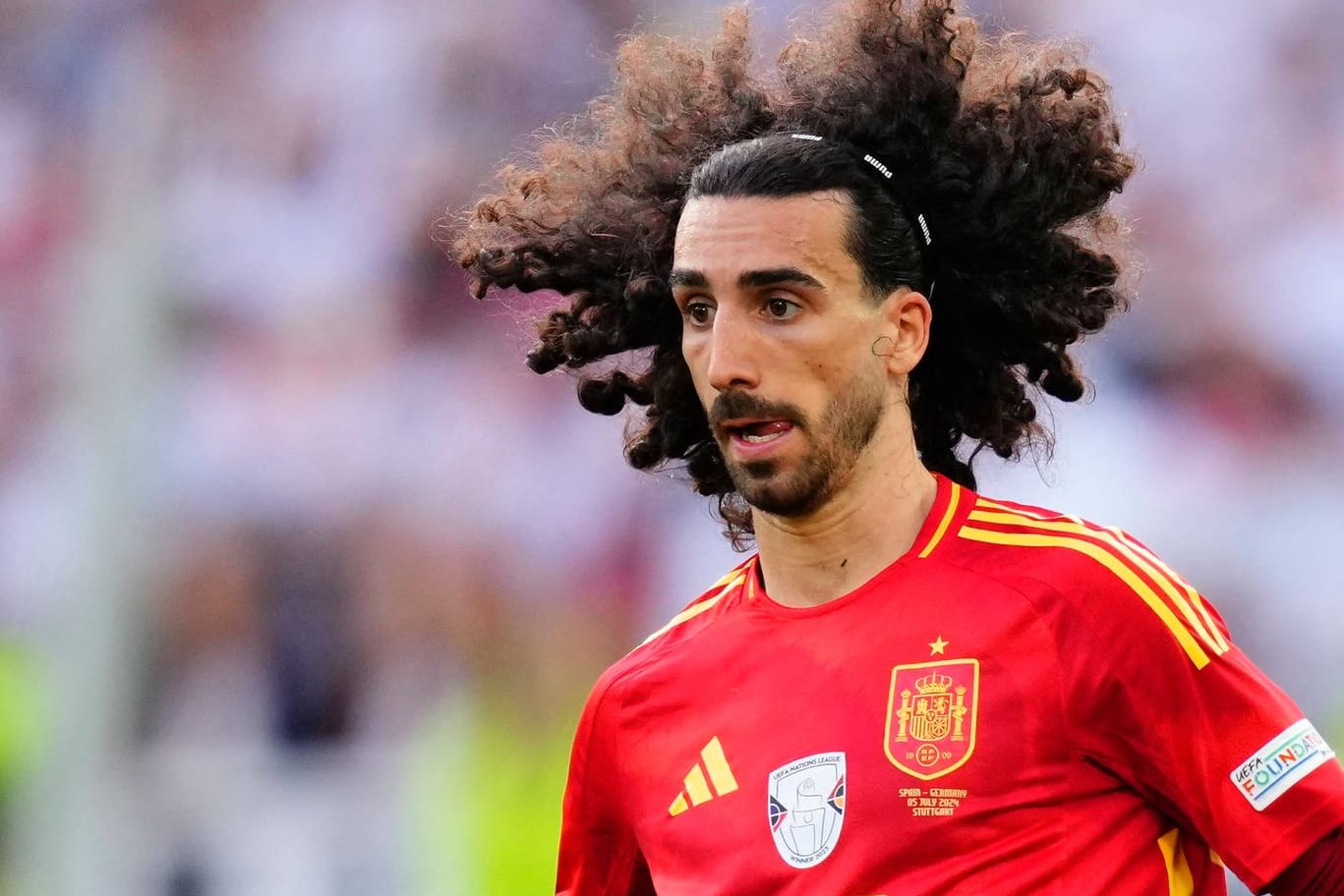 Marc Cucurella: Nach seinem Handspiel ist er in Deutschland höchst unbeliebt.