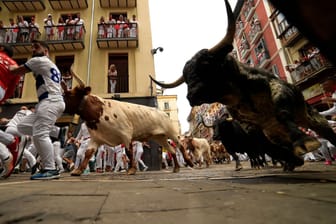 Sanfermín-Fest in Pamplona