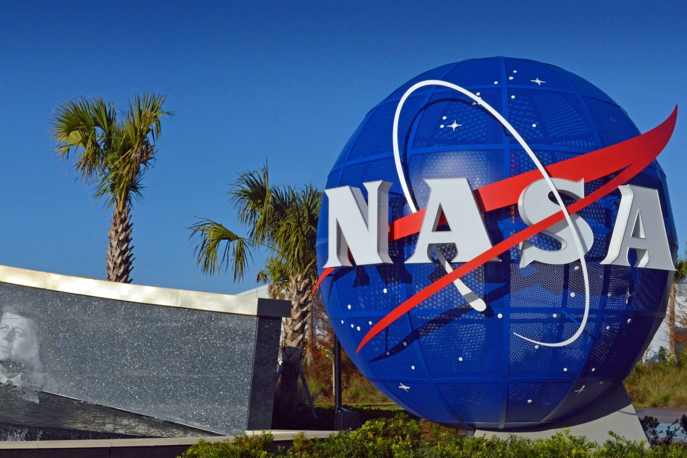 Nasa Logo: Das US-Unternehmen erforscht den Weltraum seit 66 Jahren.