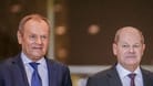 Polens Ministerpräsident Tusk und Bundeskanzler Scholz