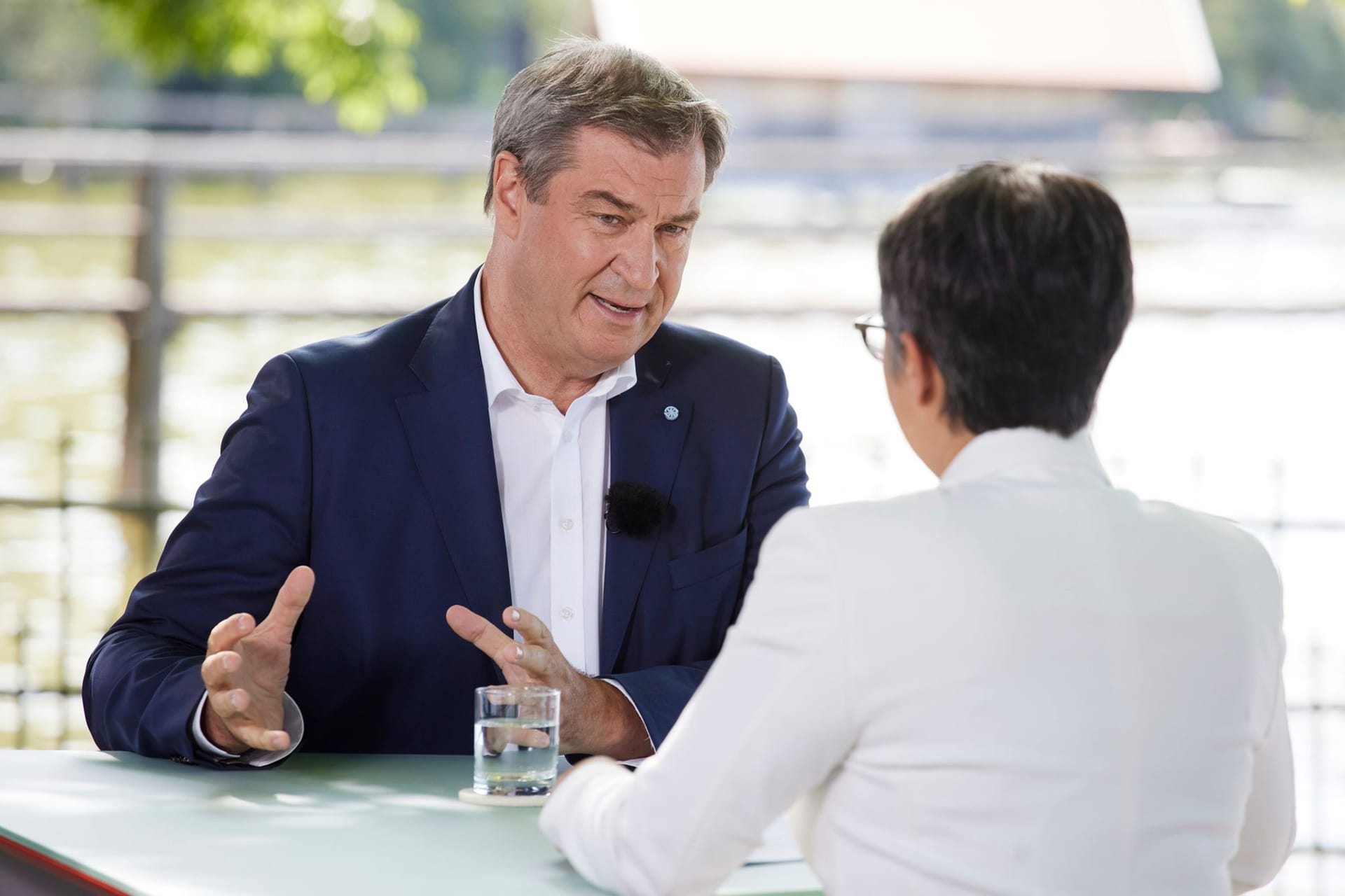 ZDF-Sommerinterview mit Markus Söder