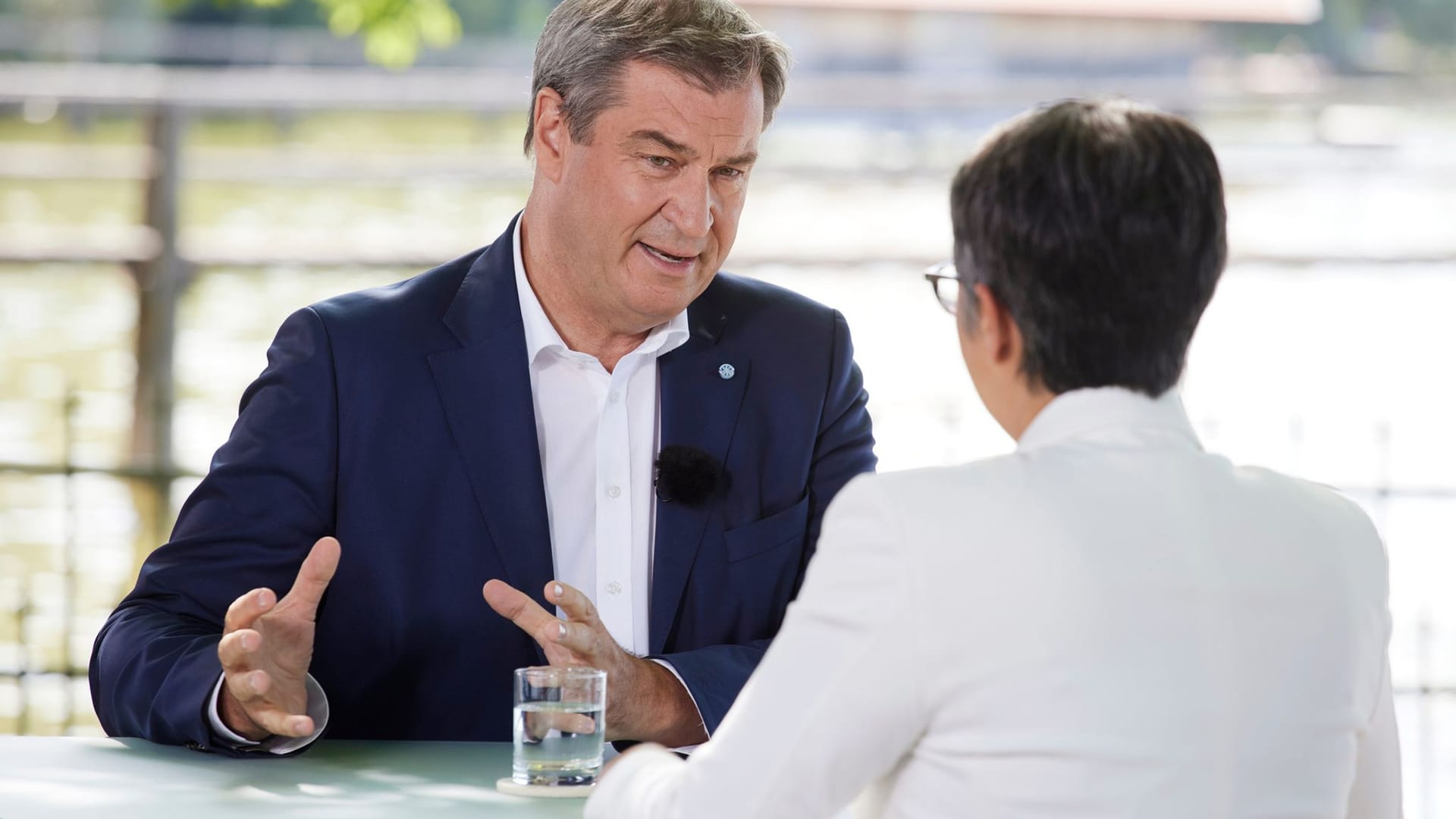 ZDF-Sommerinterview mit Markus Söder