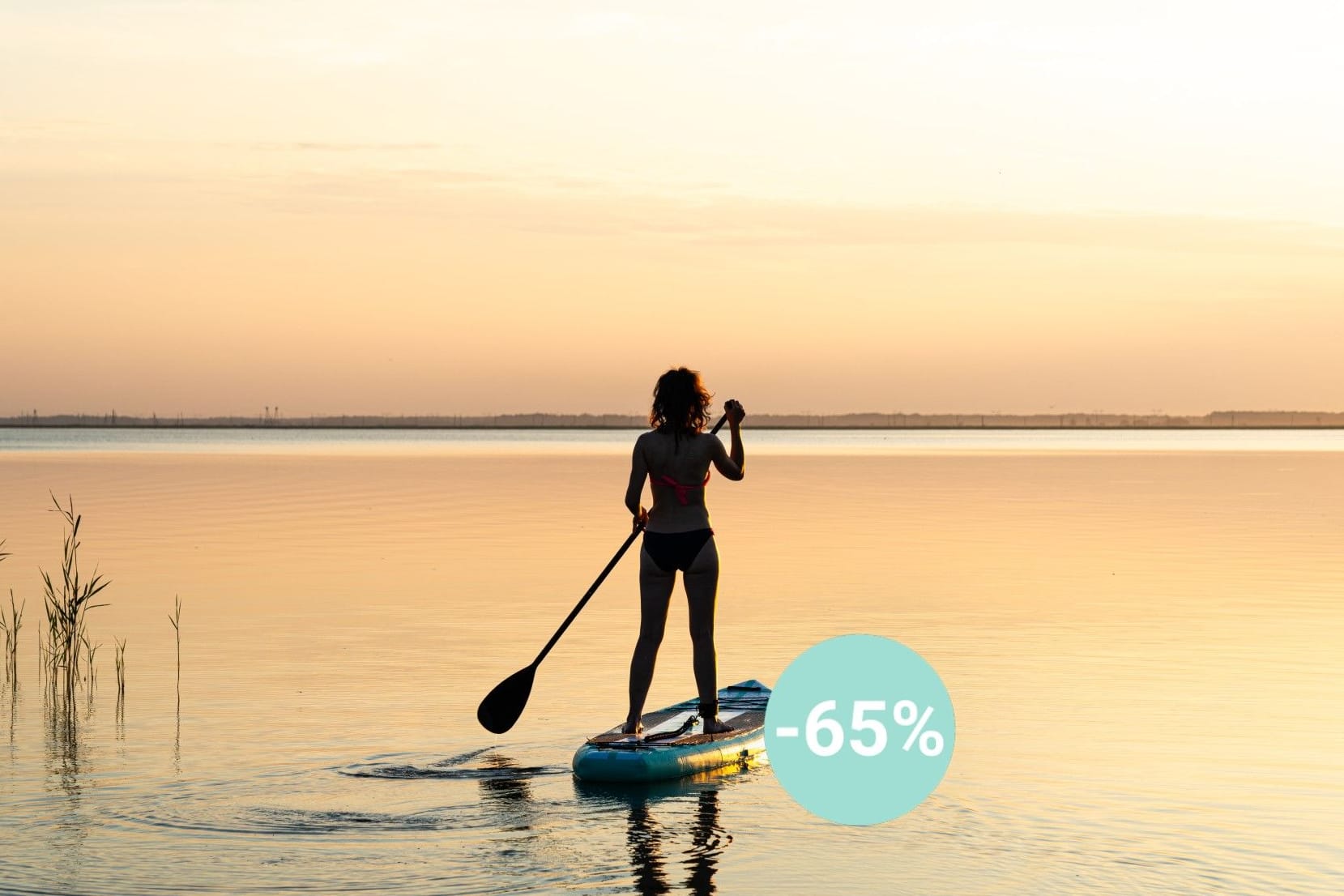 Heute bei Netto: Schnappen Sie sich ein Stand-Up-Paddle-Board zum Spitzenpreis für Ihren Sommerausflug. (Symbolbild)