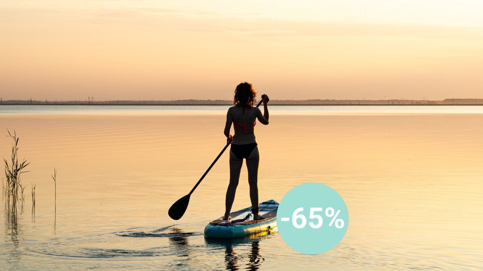 Heute bei Netto: Schnappen Sie sich ein Stand-Up-Paddle-Board zum Spitzenpreis für Ihren Sommerausflug. (Symbolbild)