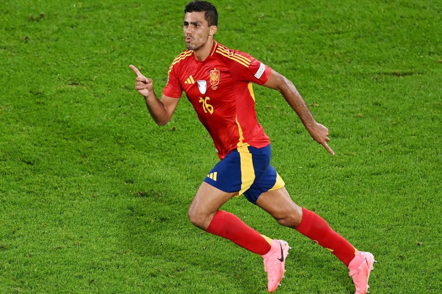 Dreh- und Angelpunkt: Rodri ist bei Manchester City und der spanischen Nationalelf der zentrale Spieler im Mittelfeld.