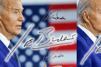 Joe Biden: Ein Strich unter seine Amtszeit – und unter duie Unterschrift.