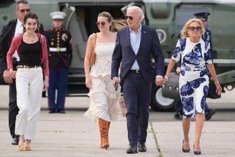 Wahlkampf in den USA - Biden in East Hampton