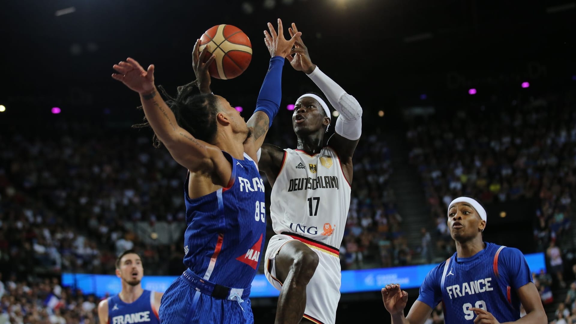 Basketball: Frankreich - Deutschland