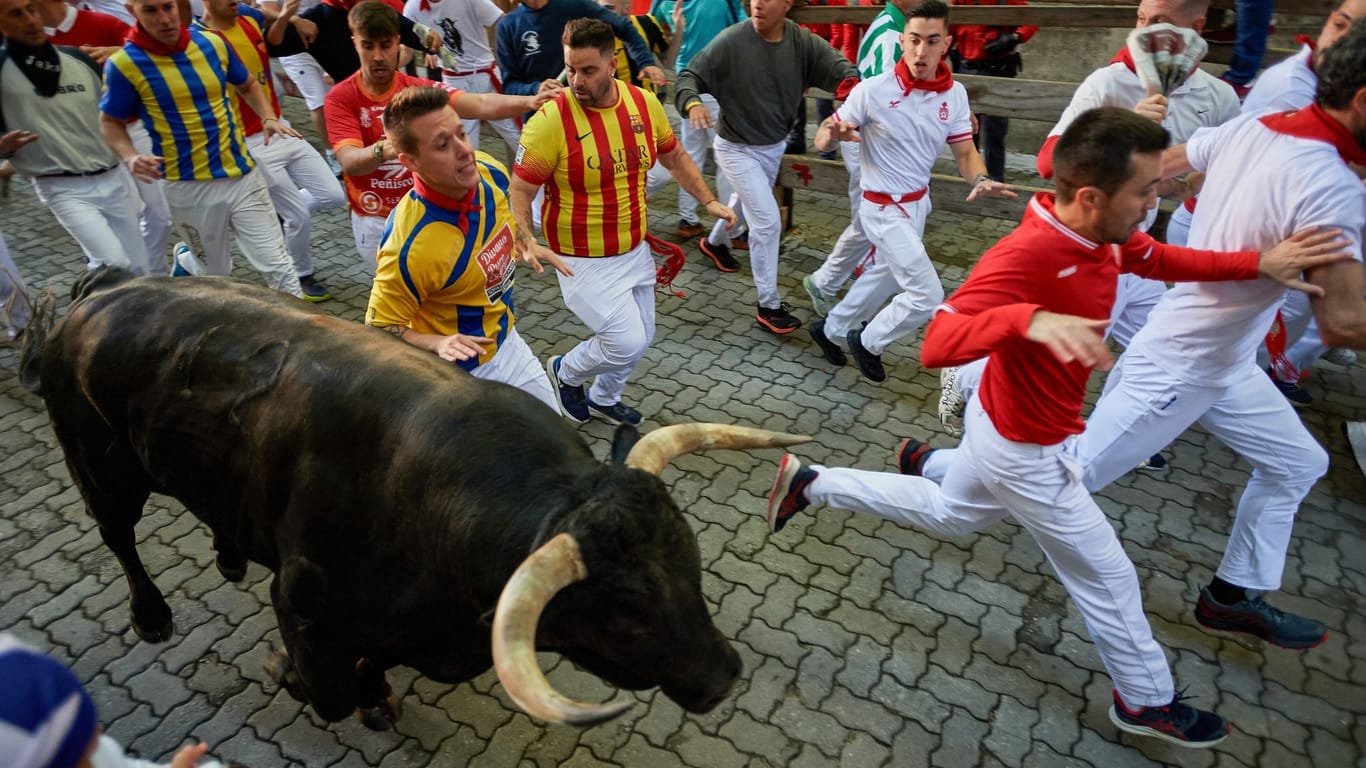 «Sanfermines»-Fest in Pamplona