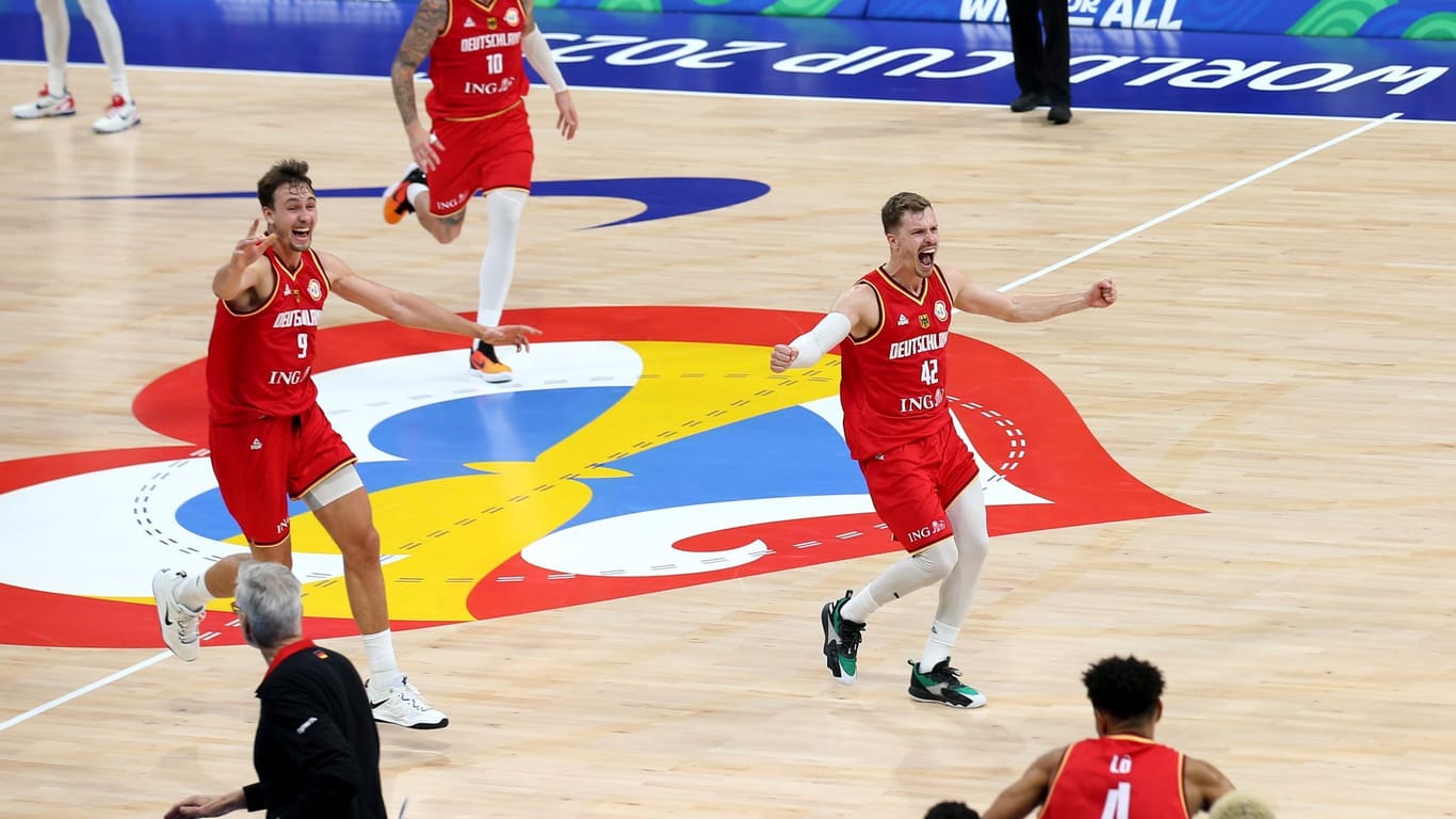 Basketball-WM 2023 - USA - Deutschland