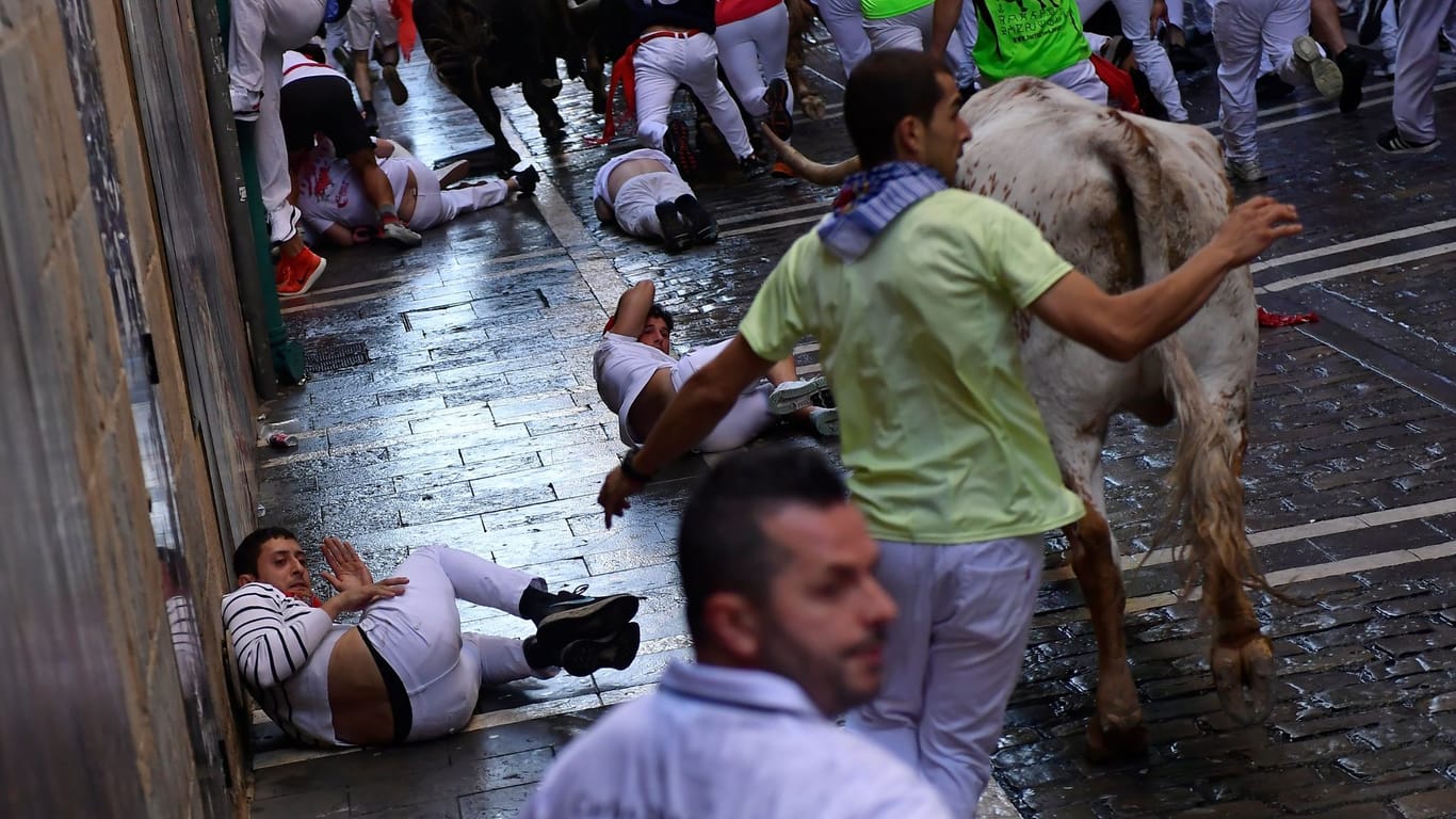 Sanfermín-Fest in Pamplona