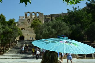 Hitzewelle in Griechenland: In der Sonne könnten Temperaturen bis 60 Grad vorkommen.