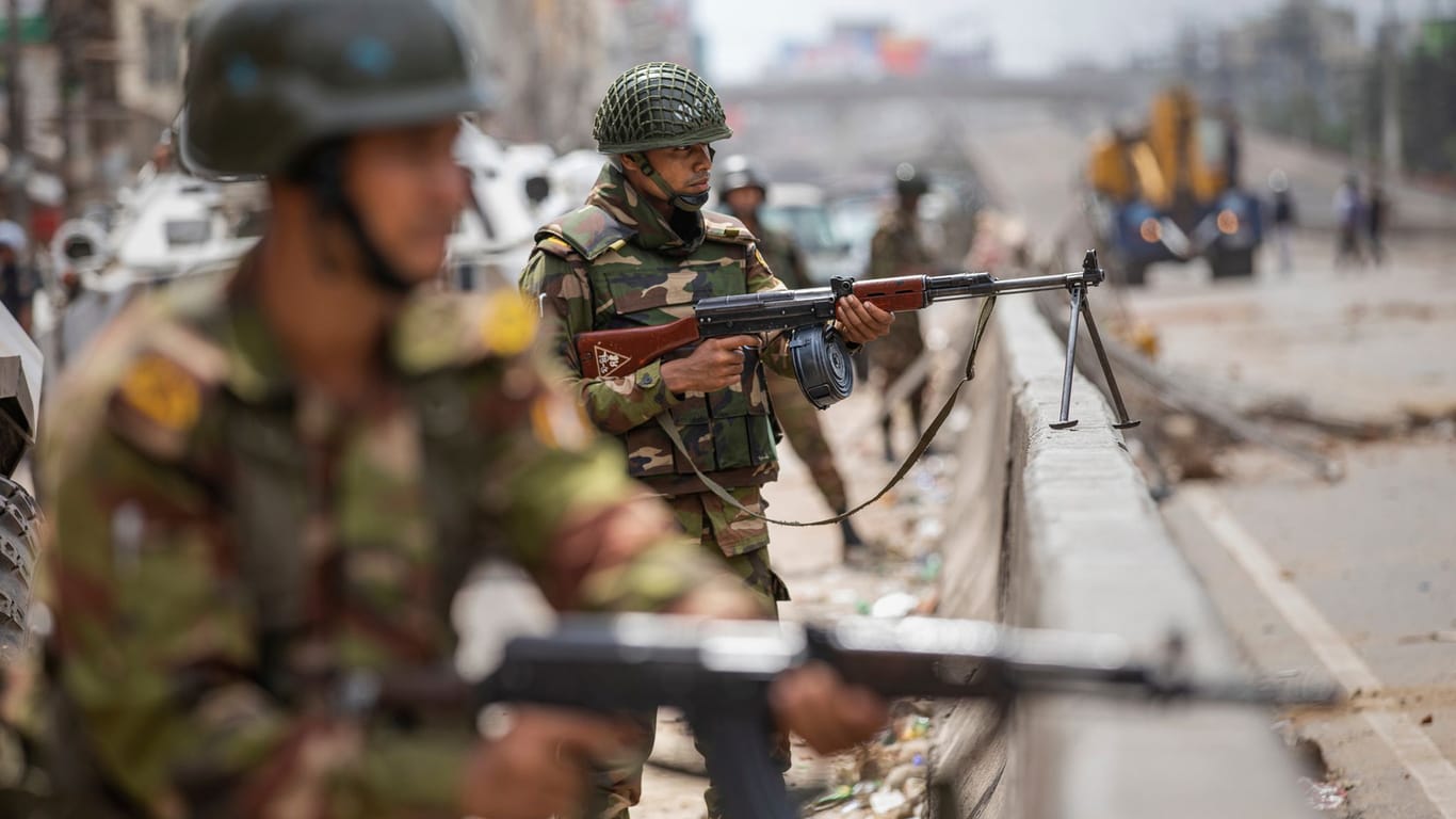 Studentenproteste in Bangladesch