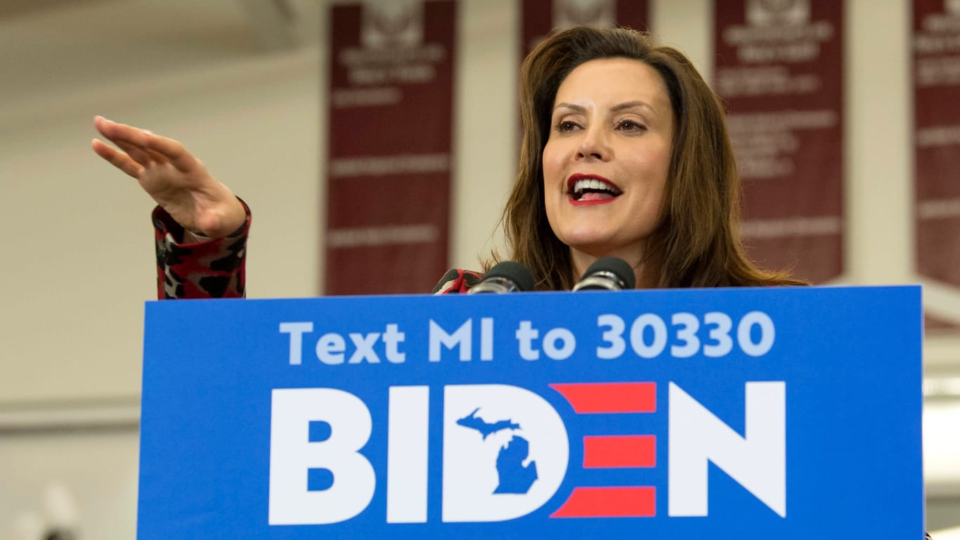 Gretchen Whitmer: Sie ist Gouverneurin in Michigan.