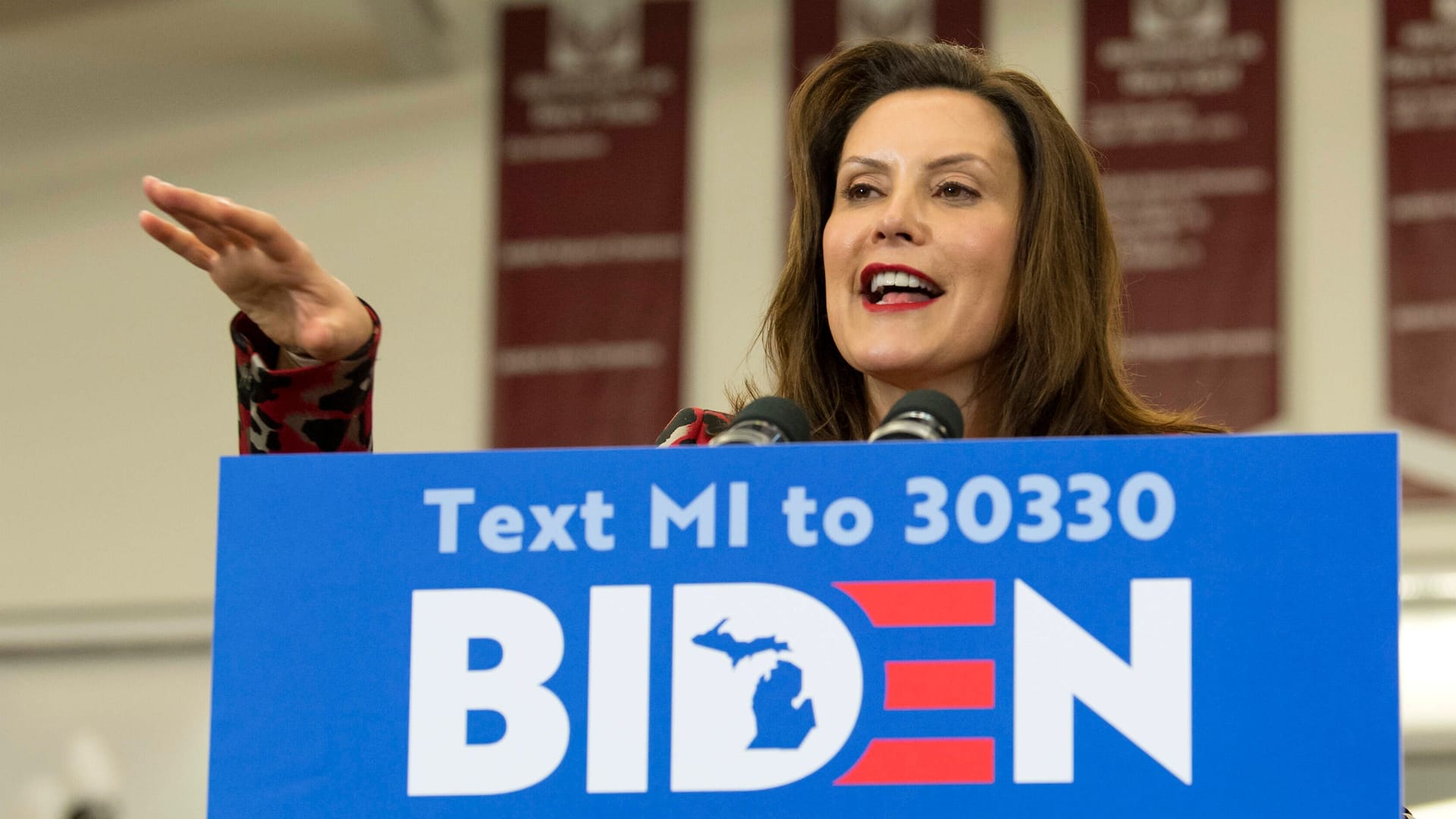 Gretchen Whitmer: Sie ist Gouverneurin in Michigan.