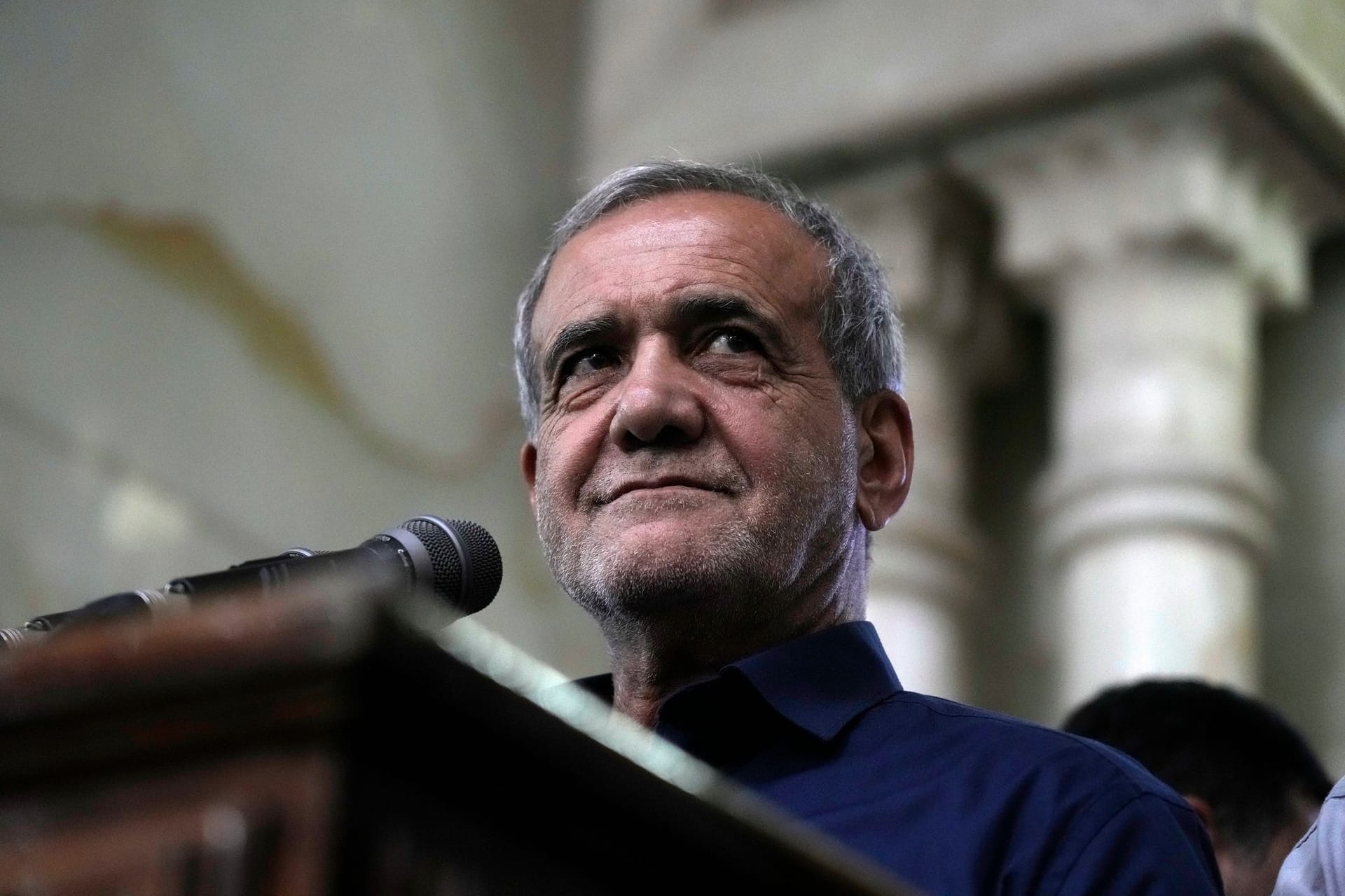 Irans gewählter Präsident Massud Peseschkian