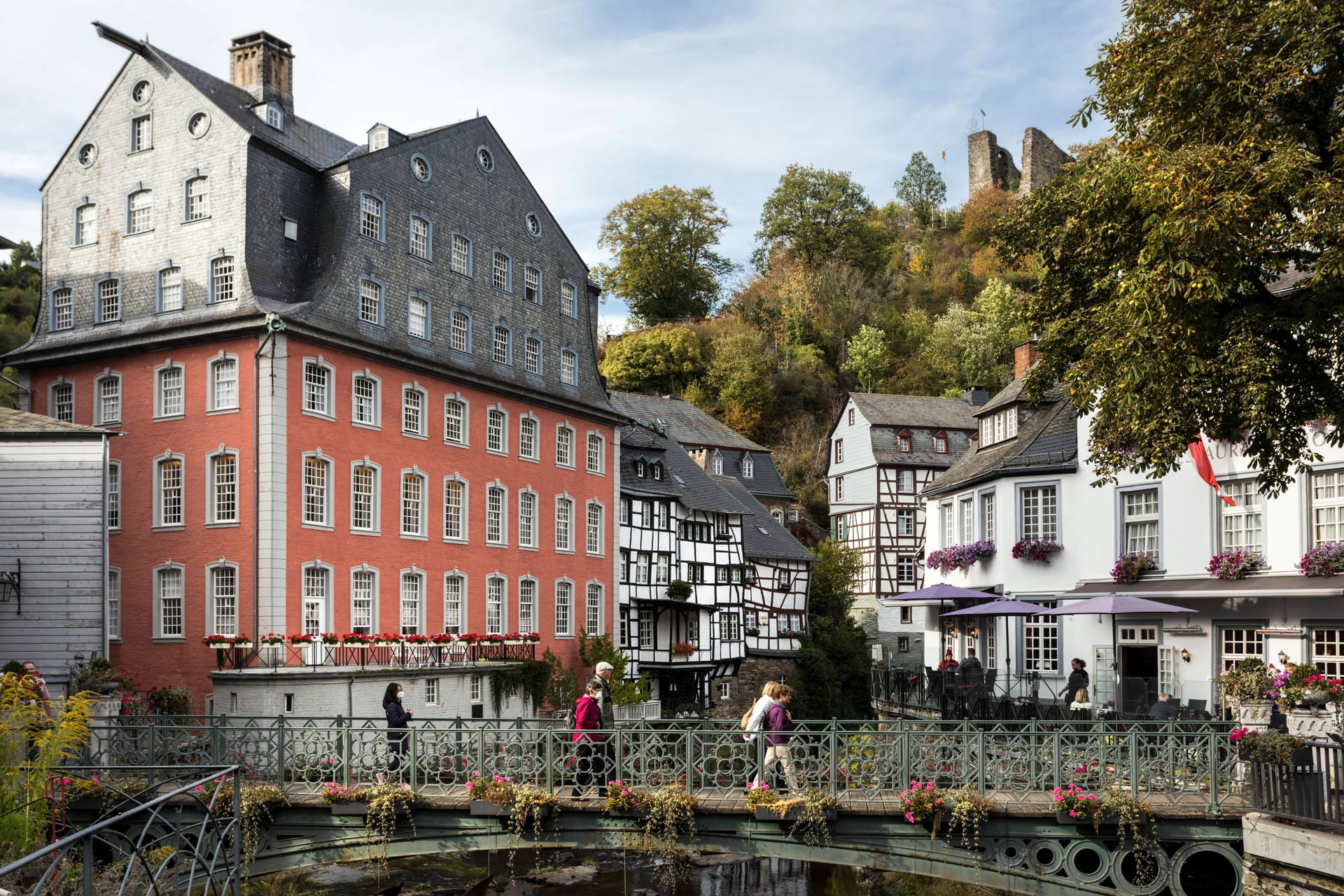 Die historische Altstadt Monschau: Keine zwei Stunden von Köln entfernt, kann man hier der Großstadt entfliehen.