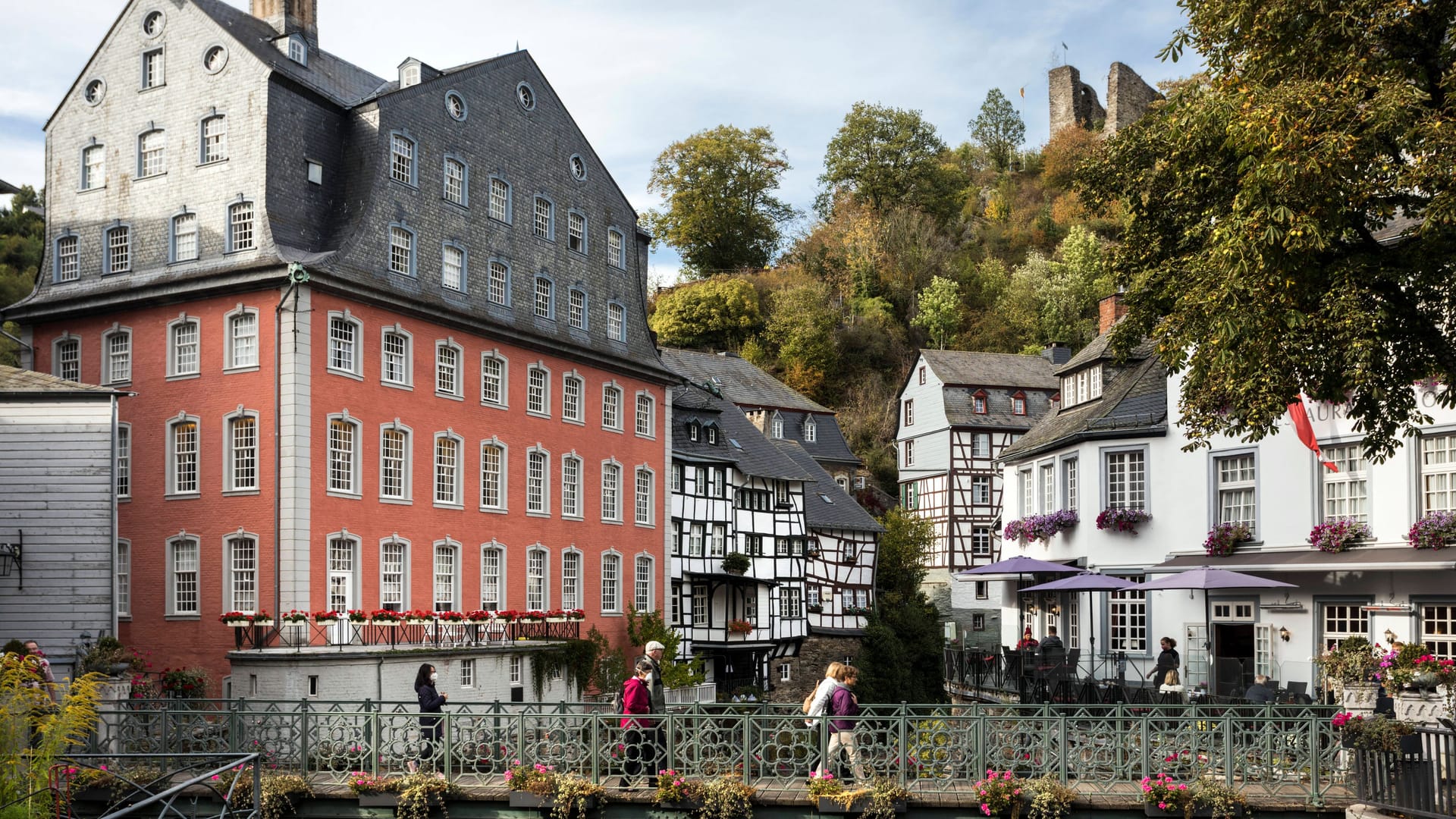 Die historische Altstadt Monschau: Keine zwei Stunden von Köln entfernt, kann man hier der Großstadt entfliehen.