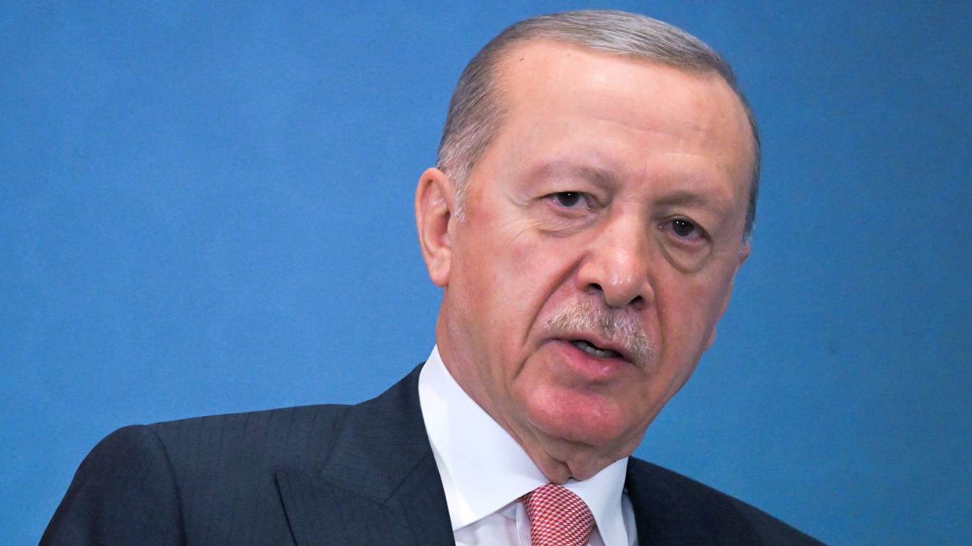 Recep Erdoğan: Der türkische Präsident wird am Samstag beim EM-Viertelfinale sein.