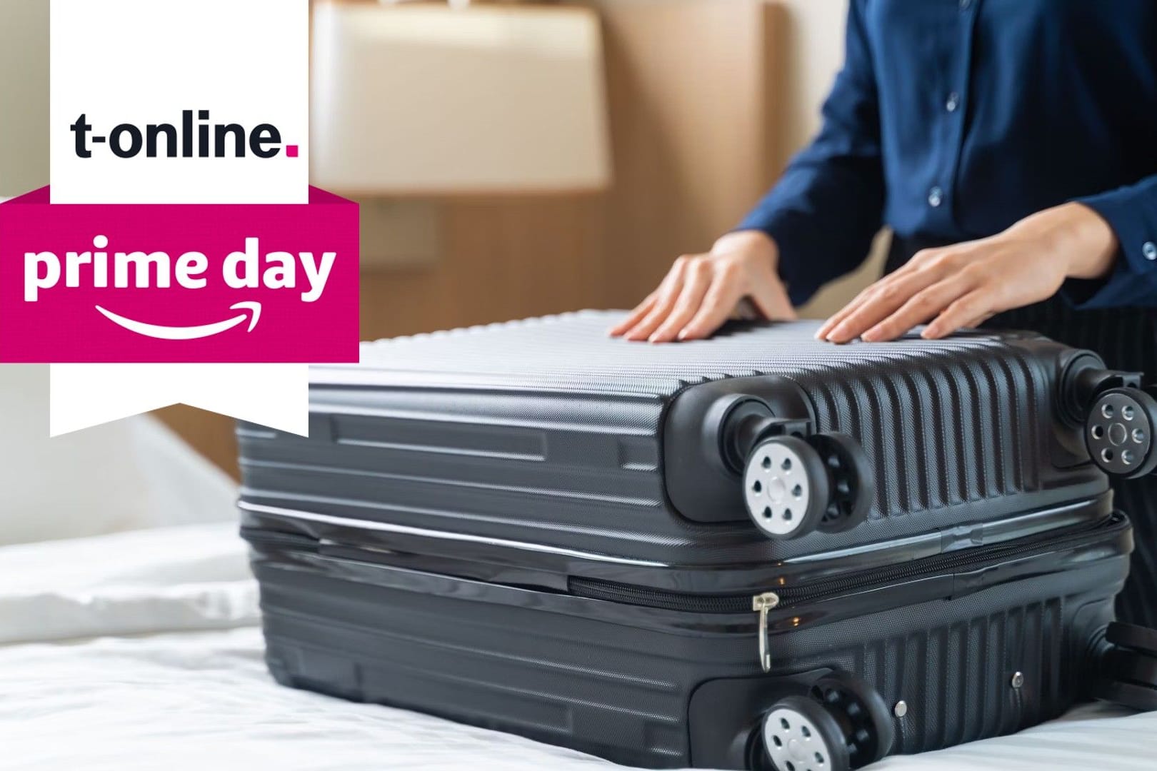 Amazon reduziert am Prime Day verschiedene Koffer von Samsonite (Symbolbild).