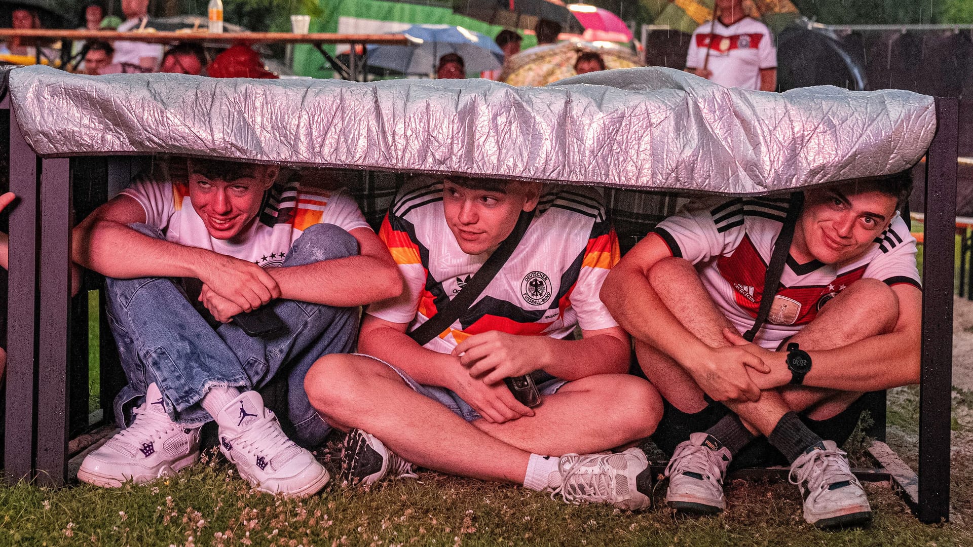 Zum Verkriechen: Der Sommer war bisher durchwachsen.