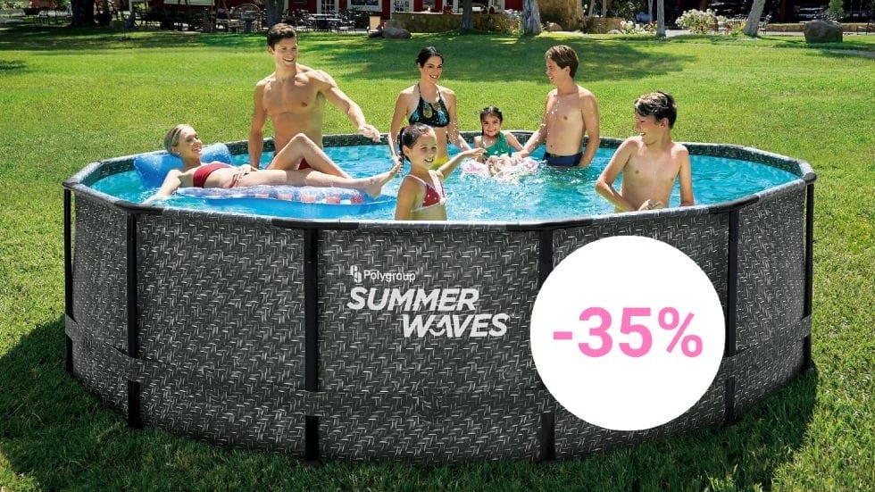 Heute ist ein großer Pool von Summer Waves im Angebot.