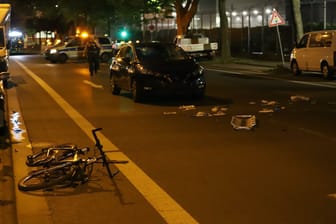 Ein 14-jähriger Fahrradfahrer wurde in der Kleyerstraße von einem Auto angefahren.