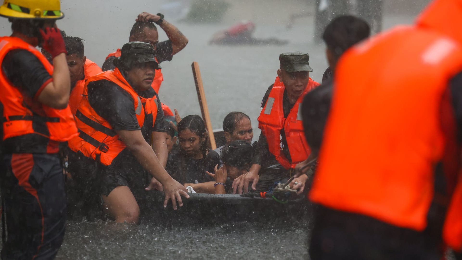 Taifun "Gaemi" auf den Philippinen