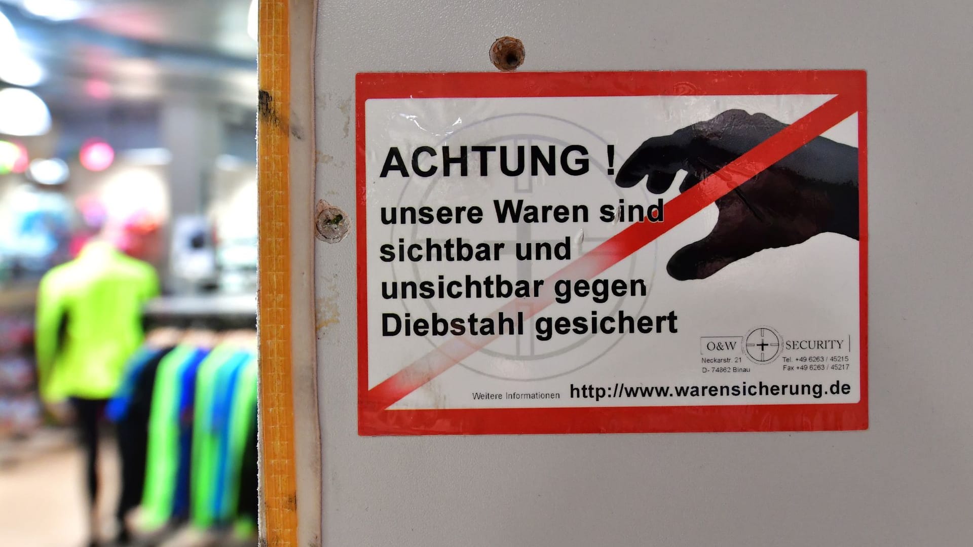 Kampf gegen Diebstähle im Handel