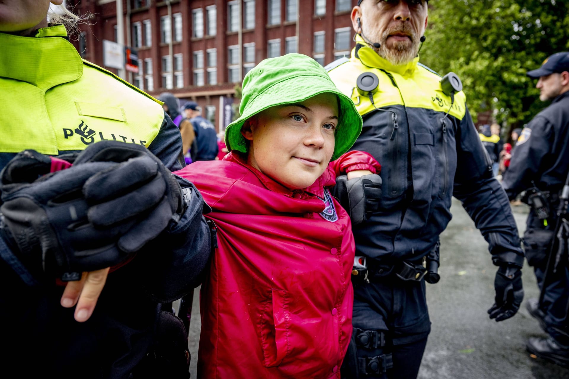 Greta Thunberg wird festgenommen: Die Klimaaktivistin hatte eine Autobahn blockiert.